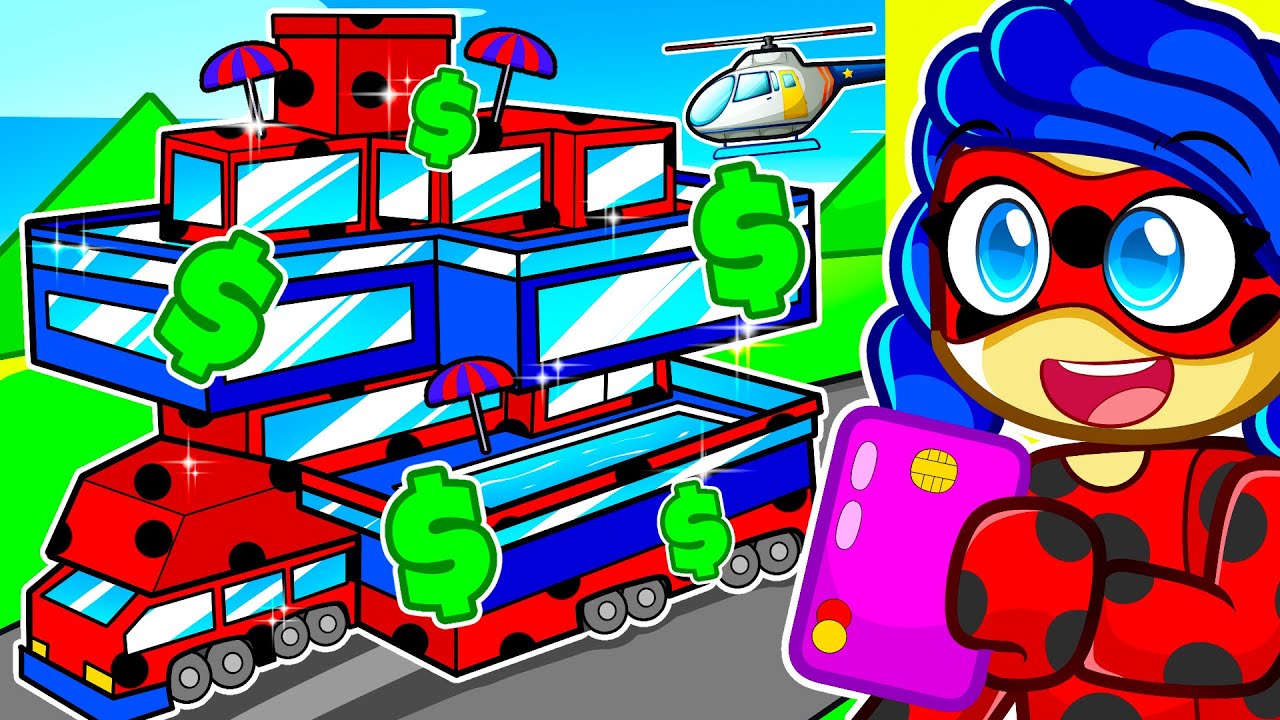 Ladybug Rv Ladybug spends $81,923,321 on MAX LEVEL RV in Roblox! - YouTube
