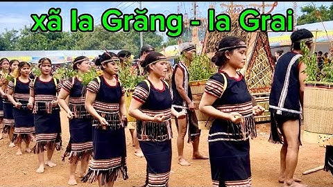 Đội cồng chiêng xã Ia Grăng huyện Ia Grai 2024