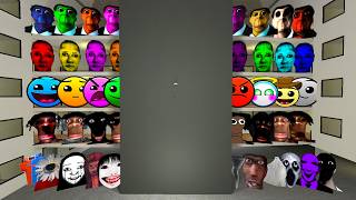 Obunga, Selene Family, Lobotomy Dash, Juandale Pringle, Nicos Nextbots in Liminal Hotel! Garry's Mod