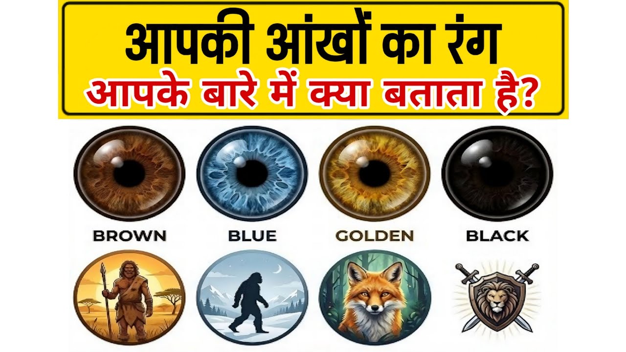 Carl jung आपकी आंखों का रंग आपकी फैमिली के बारे में क्या बताता है?? जाने इस वीडियो में |