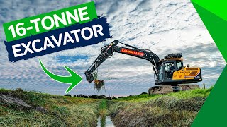 16-tonne Hyundai Crawler Excavator Review - Eric Carnaby & Son Ltd's HX160A