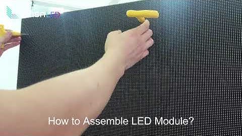 How to Assemble LED Module of EV1000 Series?