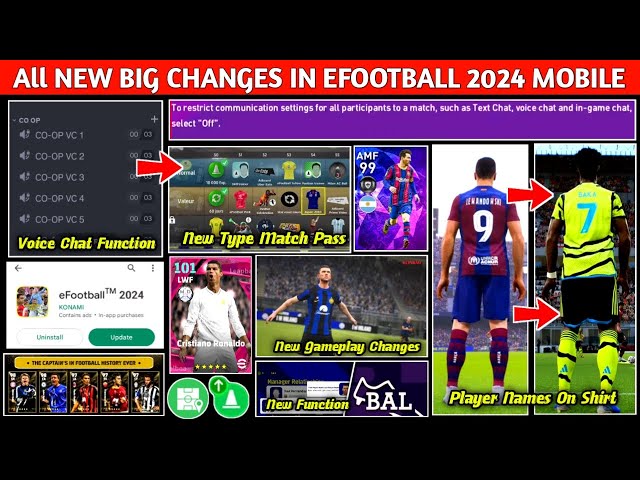 Change of audience in eFootball 2024! Flags are not present in eFootball  2023 : r/pesmobile