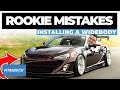 Rookie Mistakes When Installing A Widebody