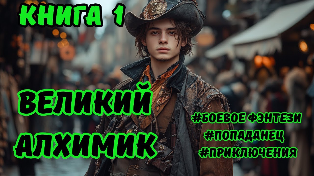 | АУДИОКНИГА | ВЕЛИКИЙ АЛХИМИК  | КНИГА 1 | ФАНТАСТИКА | БОЕВОЕ ФЭНТЕЗИ |#аудиокниги #приключения