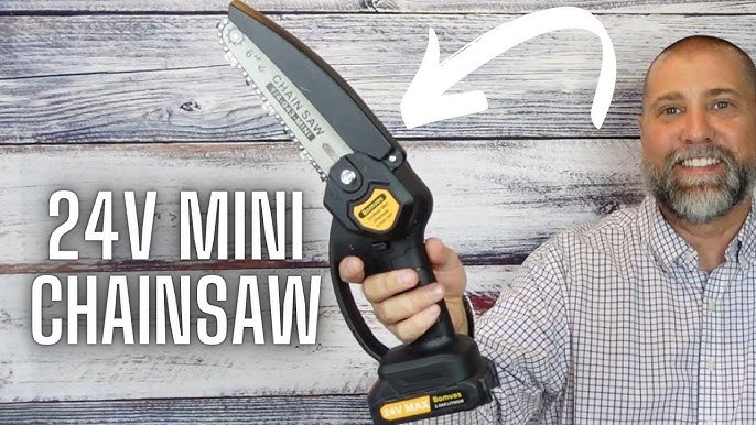 Cyber Monday Sales on Mini Chainsaw 6 Inch