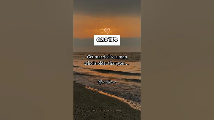 marry a man who is older than you #shorts #viralshorts
