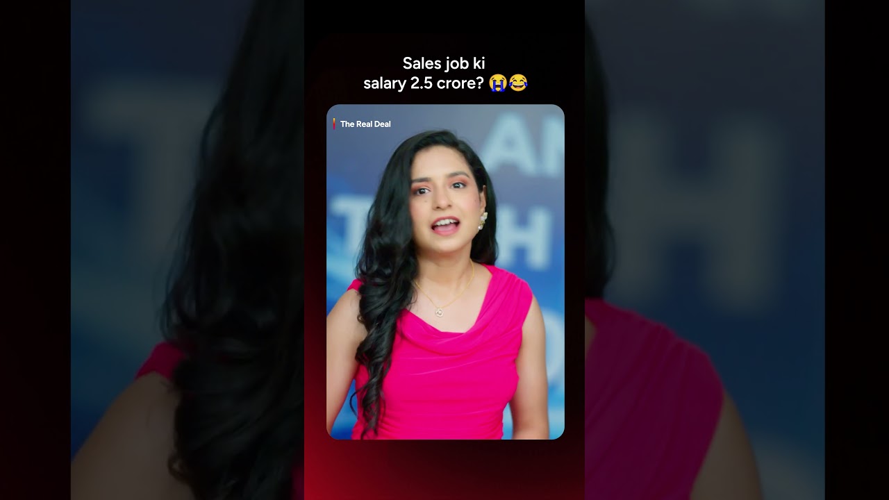 Sales job ki salary 2.5 crore?!! 🤣 | Stream The Real Deal only on Kuku TV ✨ poster