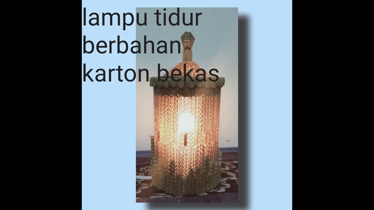 Cara membuat  kerajinan tangan dari  barang  bekas  YouTube