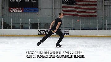 58. Forward Outside 3 Turns with a Skate Guard (for Control)