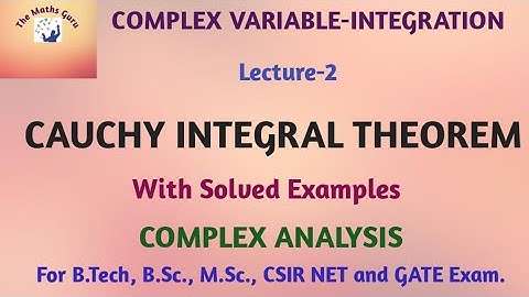 L2||Cauchy Integral Theorem|| Complex Variable (Integration) MODEL 5