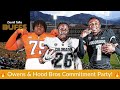 Winning ol zack owens cb colton hood  rb brandon hood commit to colorado  transfer portal news