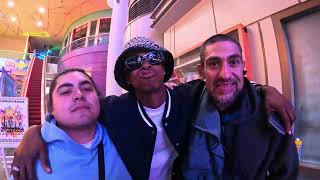 LATE NIGHT FREMONT LAS VEGAS CHALLENGES & INTERVIEWS w/ SLEAZEJIGGZ & THE BOYZ