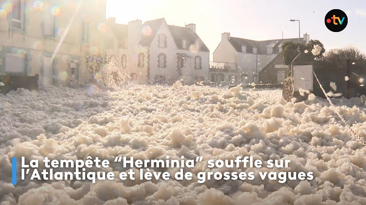 Houle et vent dans le Finistère et le Morbihan
