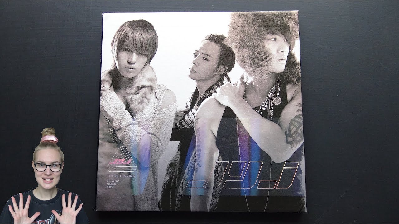 Unboxing JYJ 1st Studio Album The Beginning (Special Edition