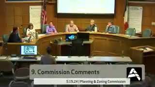 Planning and Zoning Commission | May 15, 2024