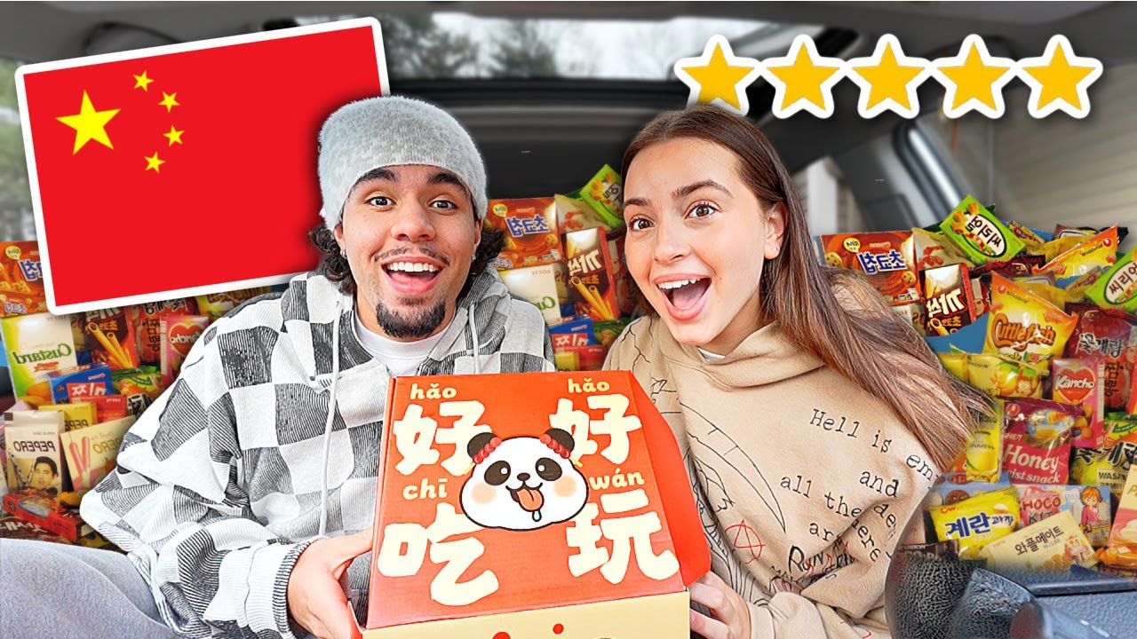 Американцы впервые пробуют китайские закуски!!