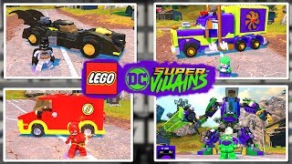LEGO DC Super villains #144 TODOS OS VEÍCULOS DO JOGO // Raposa Verde