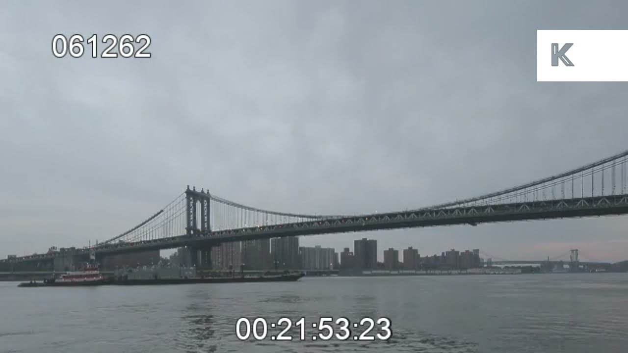 2010s New York, Manhattan Skyline, Brooklyn Bridge, Manhattan Bridge