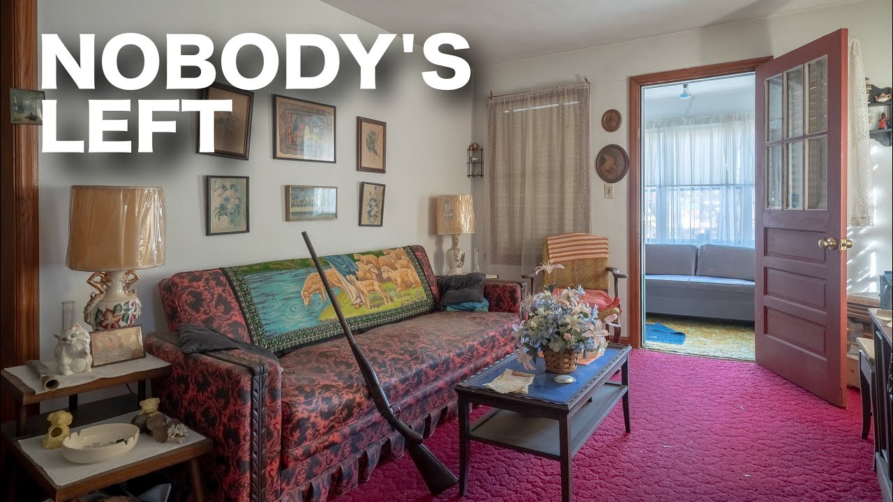 Все умерли: заброшенный дом, в котором осталось всё