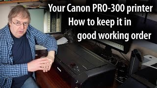 How to keep your printer in good health. Canon PRO-300 regular maintenance tips by Keith Cooper 2,959 views 1 month ago 10 minutes, 54 seconds