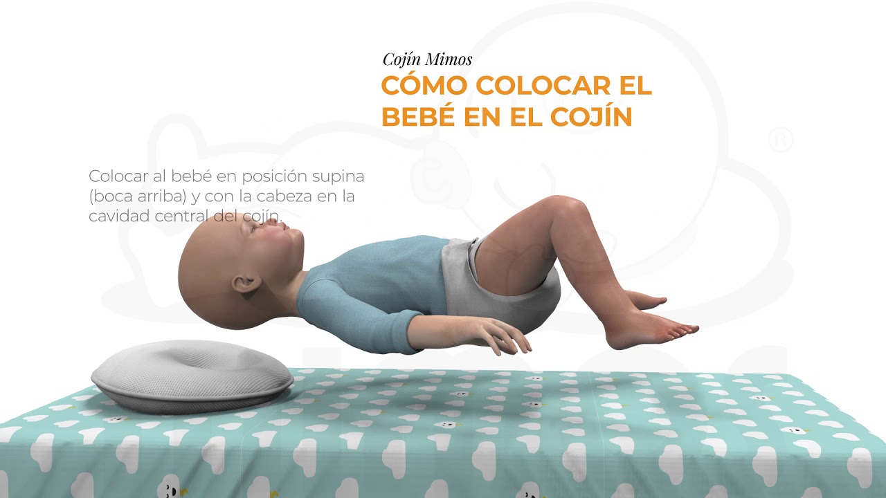 Cojín Mimos para prevención plagiocefalia