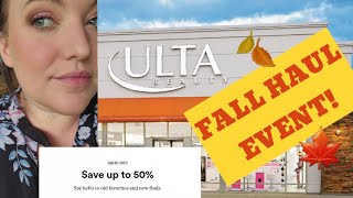 ULTA Fall Haul 2022 First Impressions get ready with me! Makeup revolution, Essence, and JCat beauty