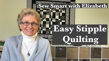 Easy Stipple Quilting (Handy Hint 03)