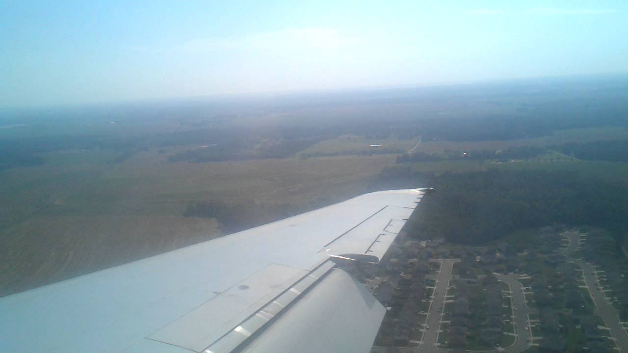 AirTran landing in Huntsville, AL from Orlando, FL (KHSV) 18R YouTube