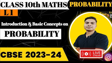 Probability | Probability class 10/9| Class 10th Maths Chapter 15 |Full Chapter/ Concept/Explanation