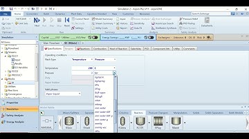 Reactor Simulation in ASPEN Plus