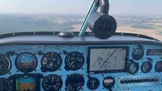 Thorp T18 - N18WX Simulated ILS approach flown by autopilot