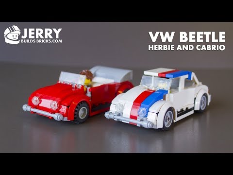 lego-vw-beetle---herbie-and-red-cabrio-instructions-(moc-#35)