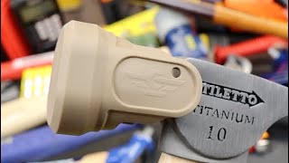 Spec Ops Non-Marring Santoprene Rubber Hammer Head Cap Turns Your Claw Into A Softer Blow Hammer.