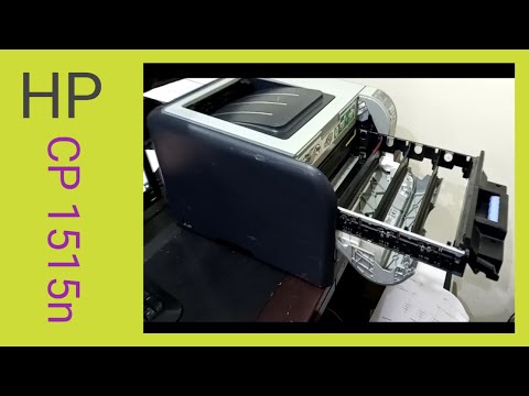 how to download and install HP Color LaserJet CP1515n driver Windows 10, 8  1, 8, 7, Vista, XP - YouTube