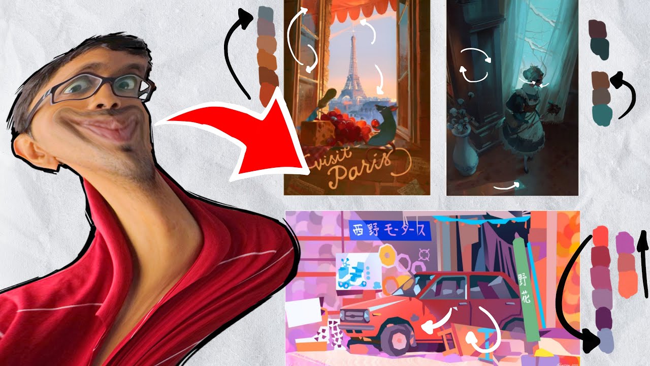 how to make colors FLOW in ur paintings (like pix_bun n ruyinnu)