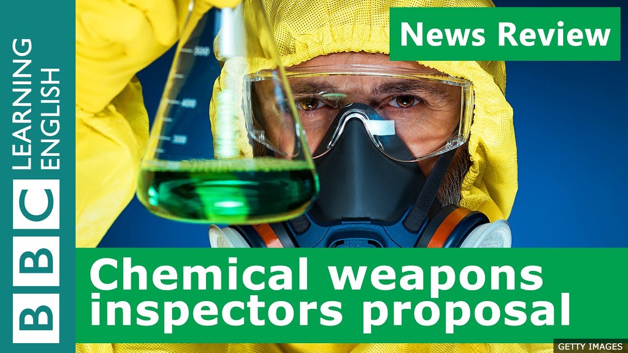 practise driving test New proposal for chemical weapons inspectors; BBC News Review
