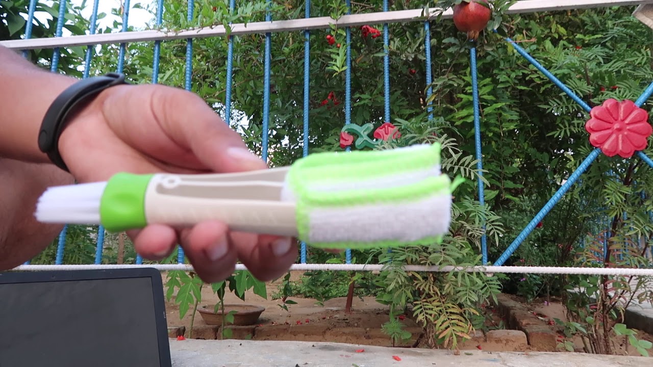 Car ac vent cleaning brush unboxing