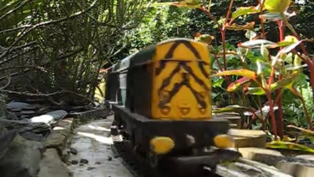 Body Rock - Wrenn Class 20 on the Ribe Valley oo garden railway