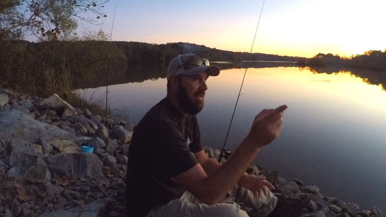 Bank Fishing for Fun then Mystery Big Fish Hits - YouTube