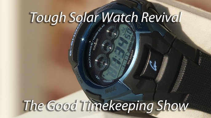 Reviving a Tough Solar Watch with a Drained Battery - YouTube