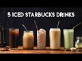 5 Iced Starbucks Drinks That You Can Easily Make At Home