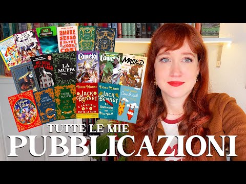 All my publications: my career as an author, from my debut to today
