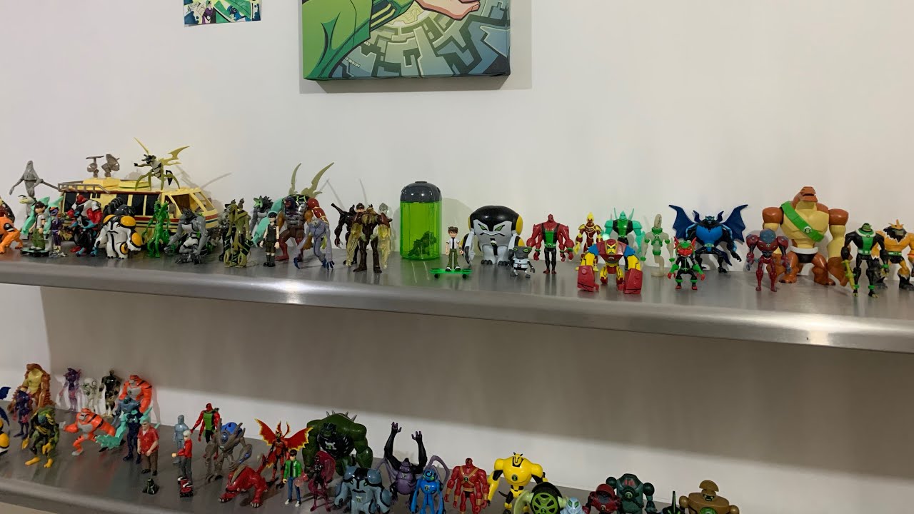 La mejor colección de figuras de Ben 10!