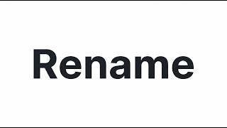 Rename Command in Splunk | Splunk Series Ep. 17