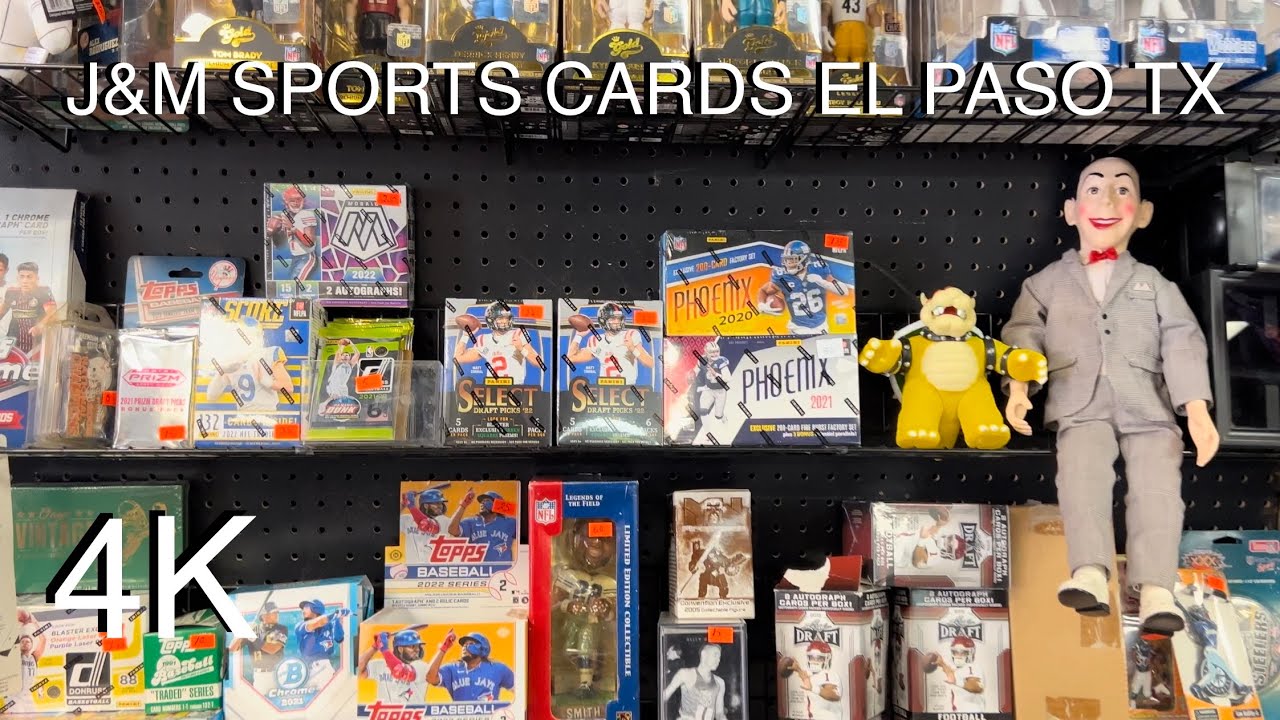 J & M Sports Cards and Collectibles El Paso YouTube