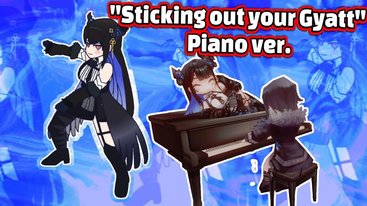 Сиори играет «Sticking out your Gyatt» для Нериззлера на пианино... 【Сиори / Hololive EN】