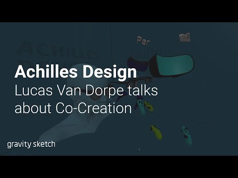 Lucas Van Dorpe from Achilles Design talks about using Co-Creation in Gravity Sketch - Interview