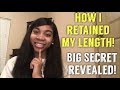 How I Retained My Length While Combing Out My Locs! Big Secret Revealed + Healthy Hair Growth Tips!