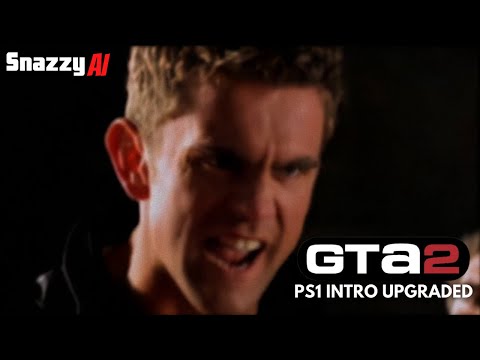 Grand Theft Auto 2 PS1 Intro | Upgraded to 1080P